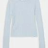 Abercrombie & Fitch COZY SLIM - Jumper - Trend Blue