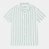 Abercrombie & Fitch TROPICAL RESORT - Shirt - White/green