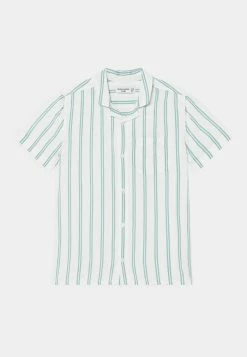Abercrombie & Fitch TROPICAL RESORT - Shirt - White/green