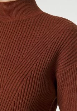Abercrombie & Fitch MOCKNECK EASY DRESS - Jumper Dress - Cherry Mahogany -Abercrombie & Fitch Shop f71cc5b879b9438e9d07556c01650f14