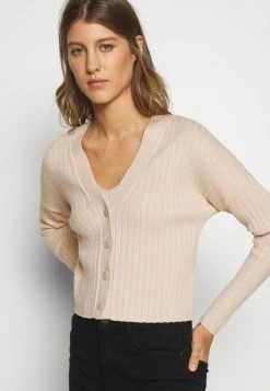 Abercrombie & Fitch LOUNGE TWIN 2-IN-1 - Cardigan - Cream -Abercrombie & Fitch Shop f7cfd91edca643b393b0adf32ed10c0d