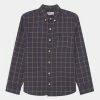 Abercrombie & Fitch PREPPY PATTERN - Shirt - Blue Windowpane