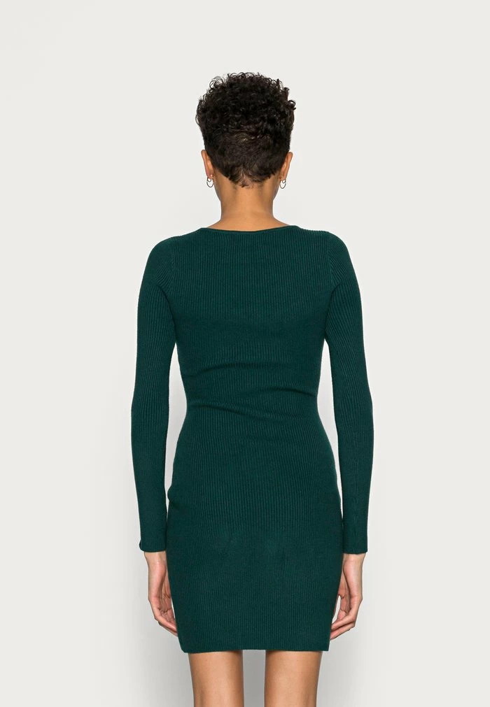 Abercrombie & Fitch PARTY PORTRAIT NECK - Jumper Dress - Green 3 Abercrombie & Fitch PARTY PORTRAIT NECK - Jumper Dress - Green - Image 3