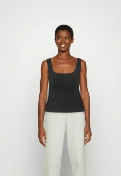 Abercrombie & Fitch BARE SEAMLESS 90S TANK - Top - Black