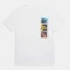 Abercrombie & Fitch PHOTOREAL - Print T-shirt - White