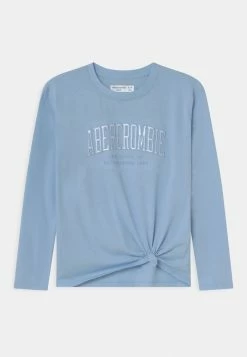 Abercrombie & Fitch TECH CORE - Long Sleeved Top - Light Blue