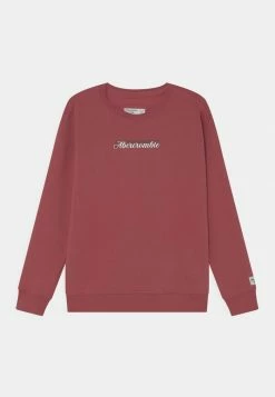 Abercrombie & Fitch CORE CREW - Sweatshirt - Red