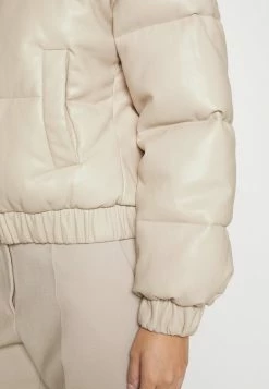 Abercrombie & Fitch CINCHED CUFF MINI PUFF - Winter Jacket - Grey Morn -Abercrombie & Fitch Shop fd62840a855946469be46066bcfe750f