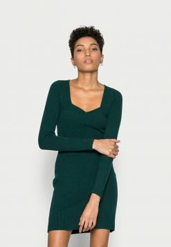 Abercrombie & Fitch PARTY PORTRAIT NECK - Jumper Dress - Green
