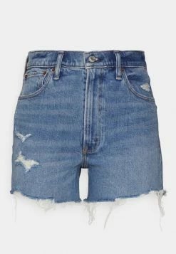 Abercrombie & Fitch Denim Shorts - Blue Denim -Abercrombie & Fitch Shop fe8775ba8ee04fccacedfab925566553