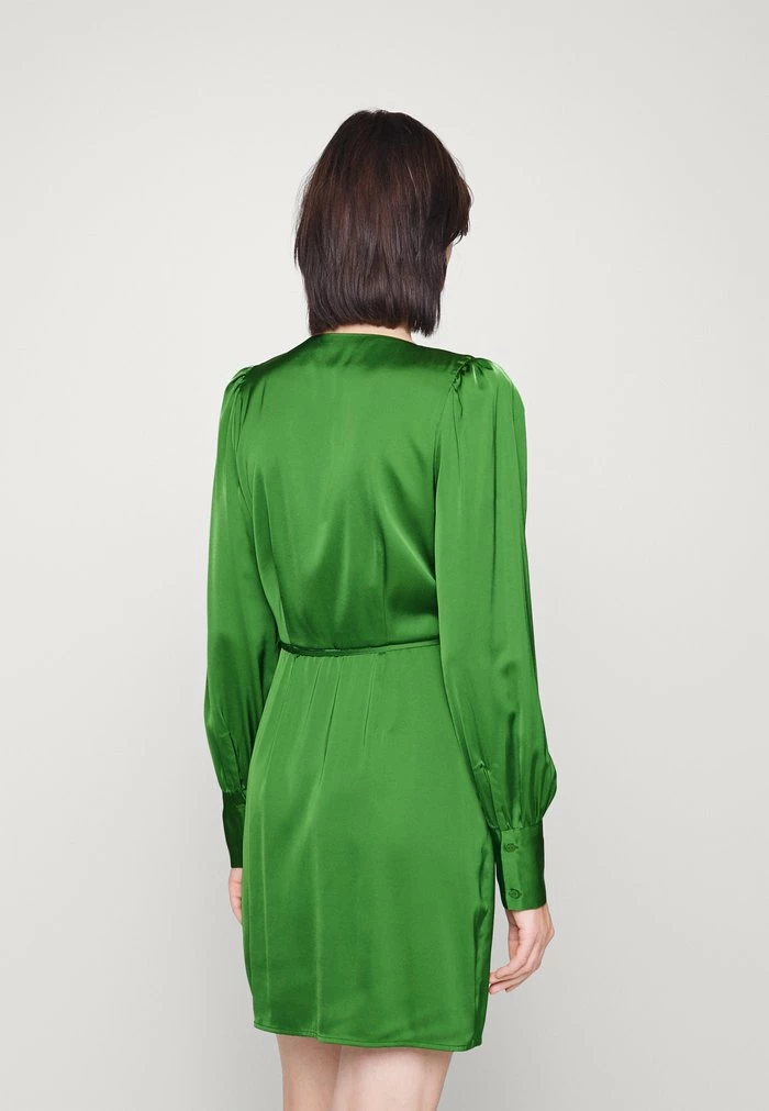 Abercrombie & Fitch WRAP DRESS - Cocktail Dress / Party Dress - Artichoke 3 Abercrombie & Fitch WRAP DRESS - Cocktail Dress / Party Dress - Artichoke - Image 3